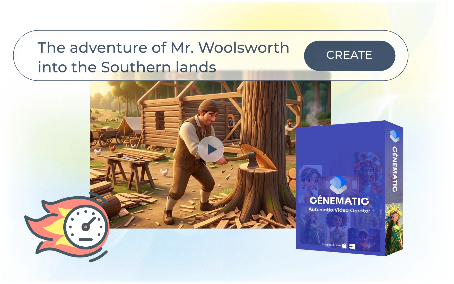 Creating a video the easy way with Cénematic